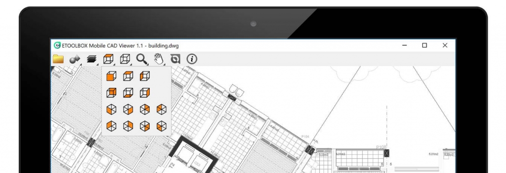 New ETOOLBOX CAD Viewer for Microsoft Windows released